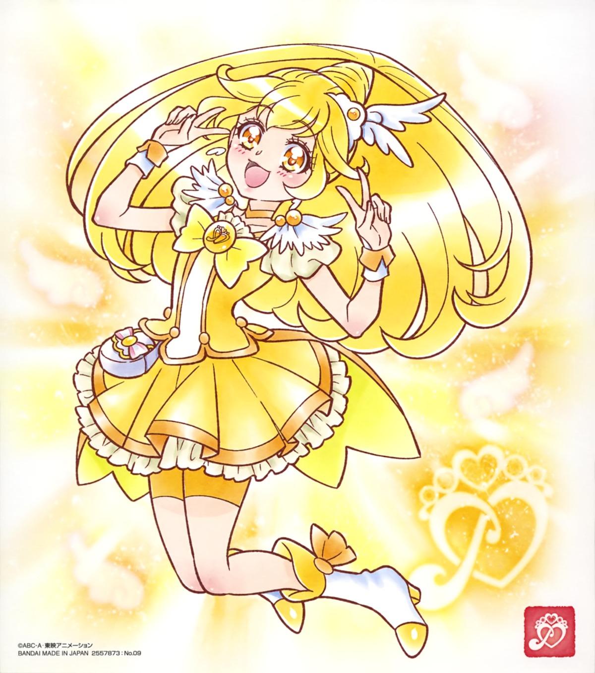 bike_shorts heels kise_yayoi pretty_cure smile_precure! tagme