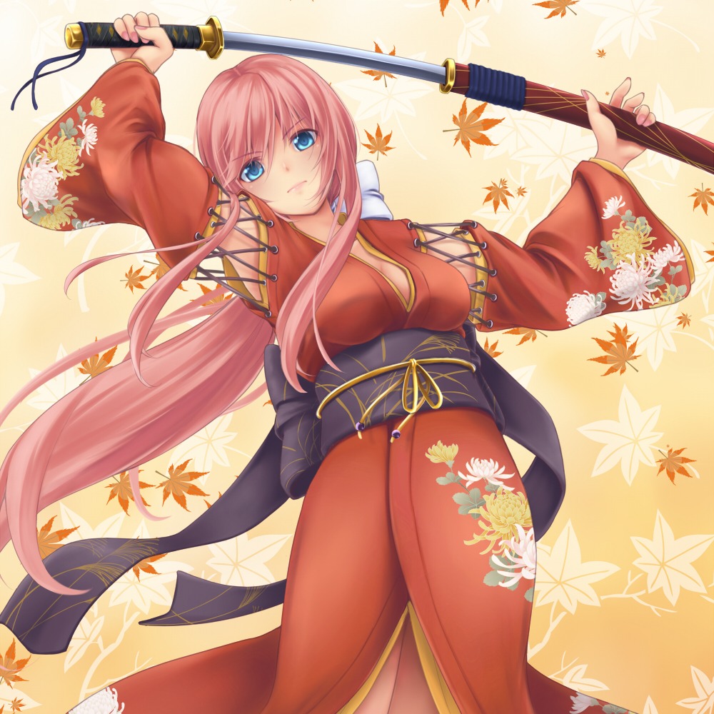 bit megurine_luka sword vocaloid