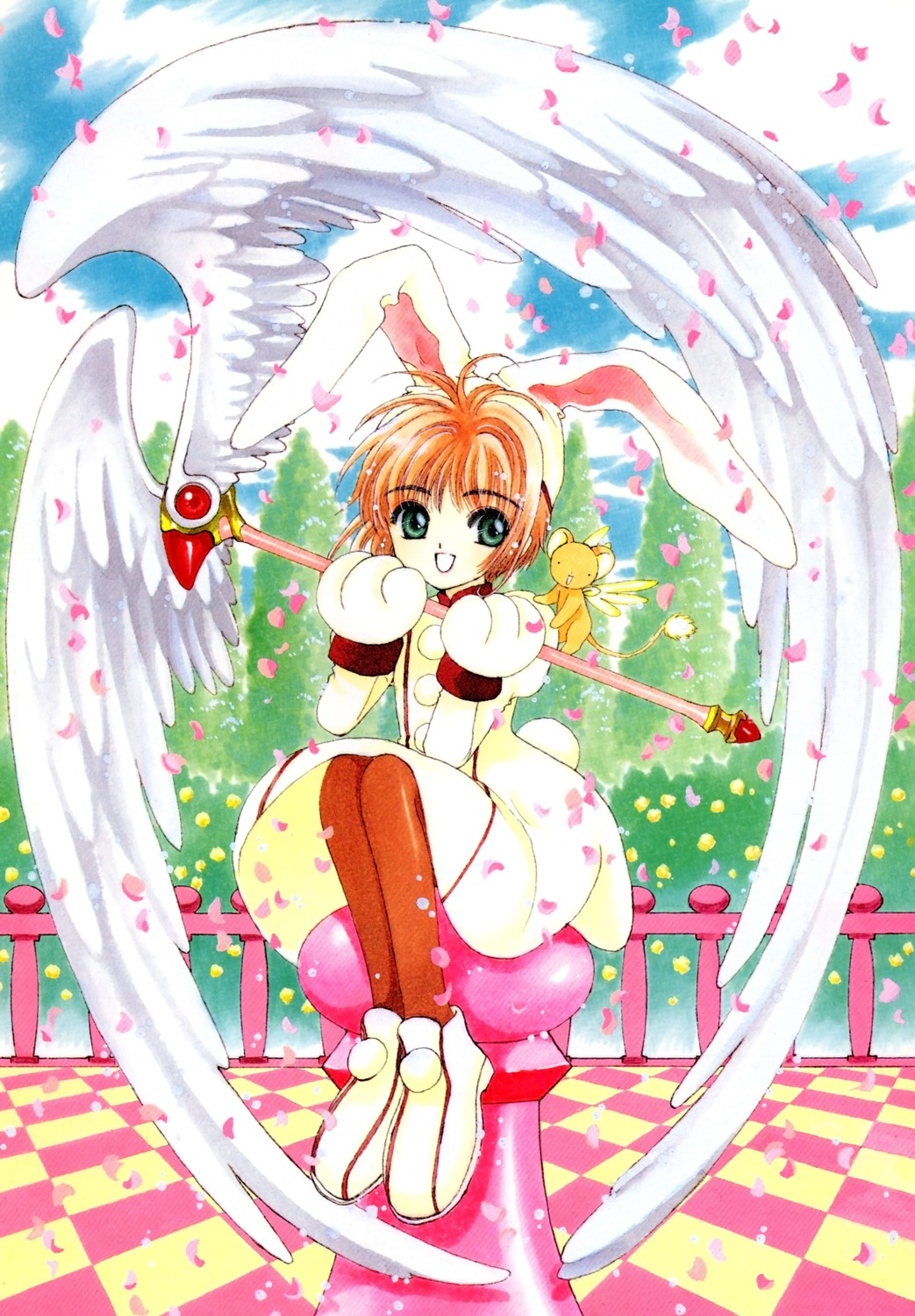 card_captor_sakura clamp kerberos kinomoto_sakura possible_duplicate