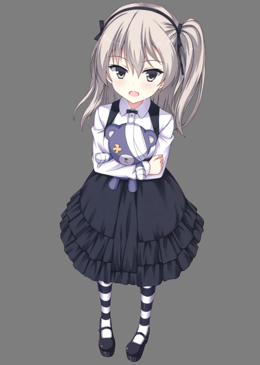 bandages dress girls_und_panzer gleipnir gothic_lolita lolita_fashion mitarai pantyhose shimada_arisu transparent_png