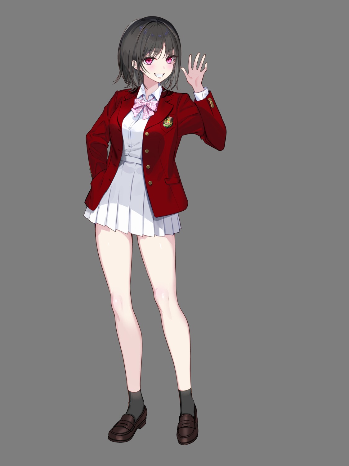 hayakawa_akari seifuku transparent_png