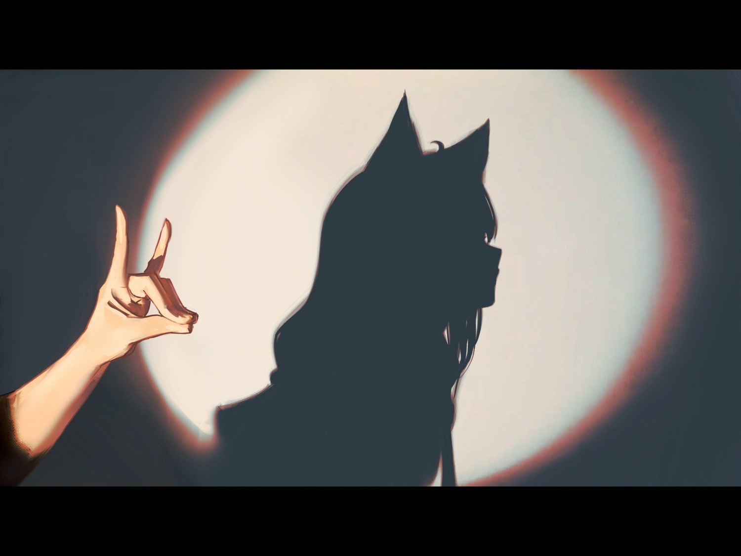 animal_ears hololive hololive_gamers hyde_(tabakko) kitsune shirakami_fubuki silhouette