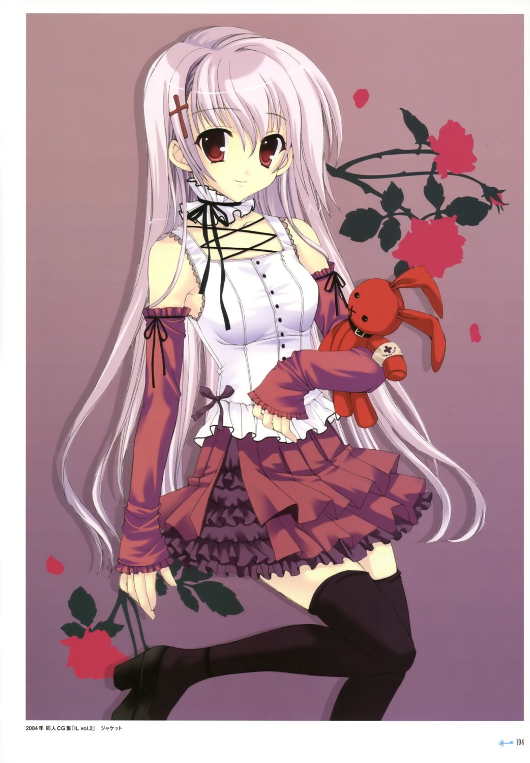 gothic_lolita lolita_fashion mitha thighhighs