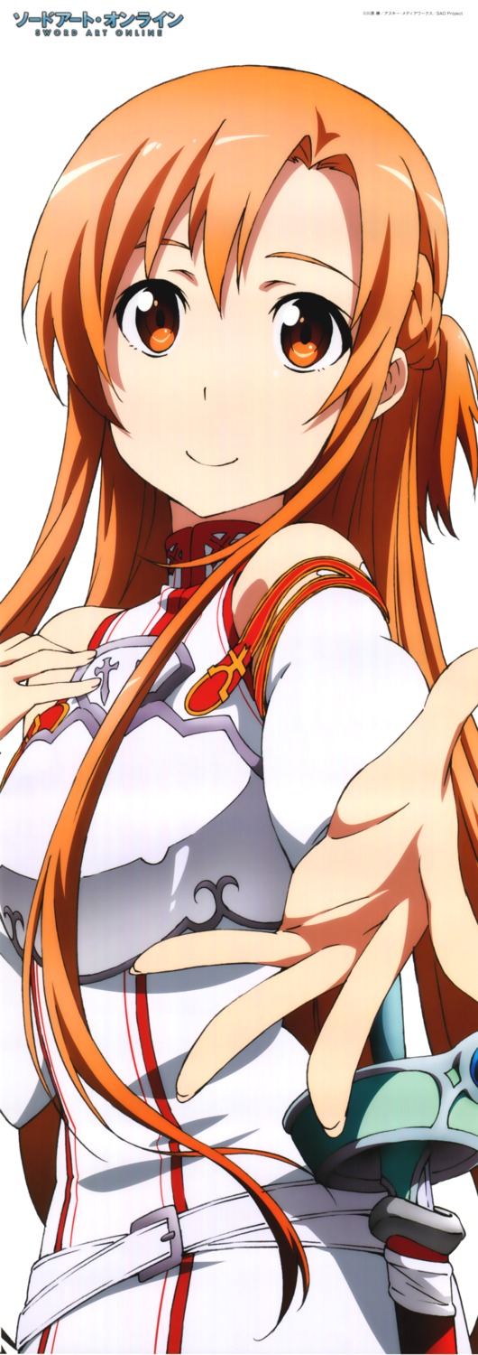 asuna_(sword_art_online) stick_poster sword_art_online