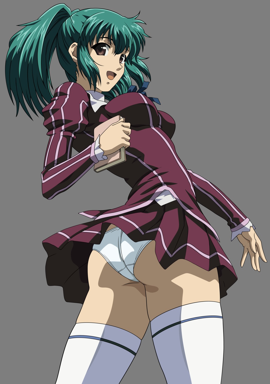 cassie_lockheart freezing pantsu thighhighs transparent_png vector_trace