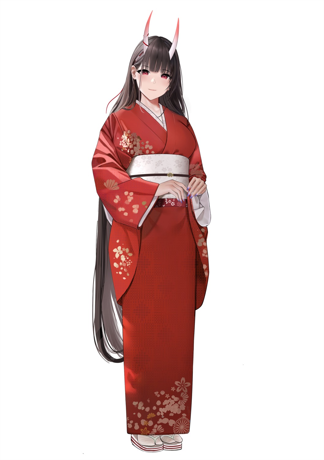 horns kimono muka_tsuku