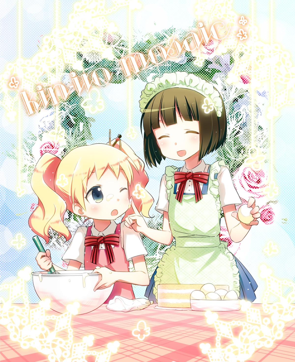 alice_cartelet hitotose_rin kin-iro_mosaic oomiya_shinobu