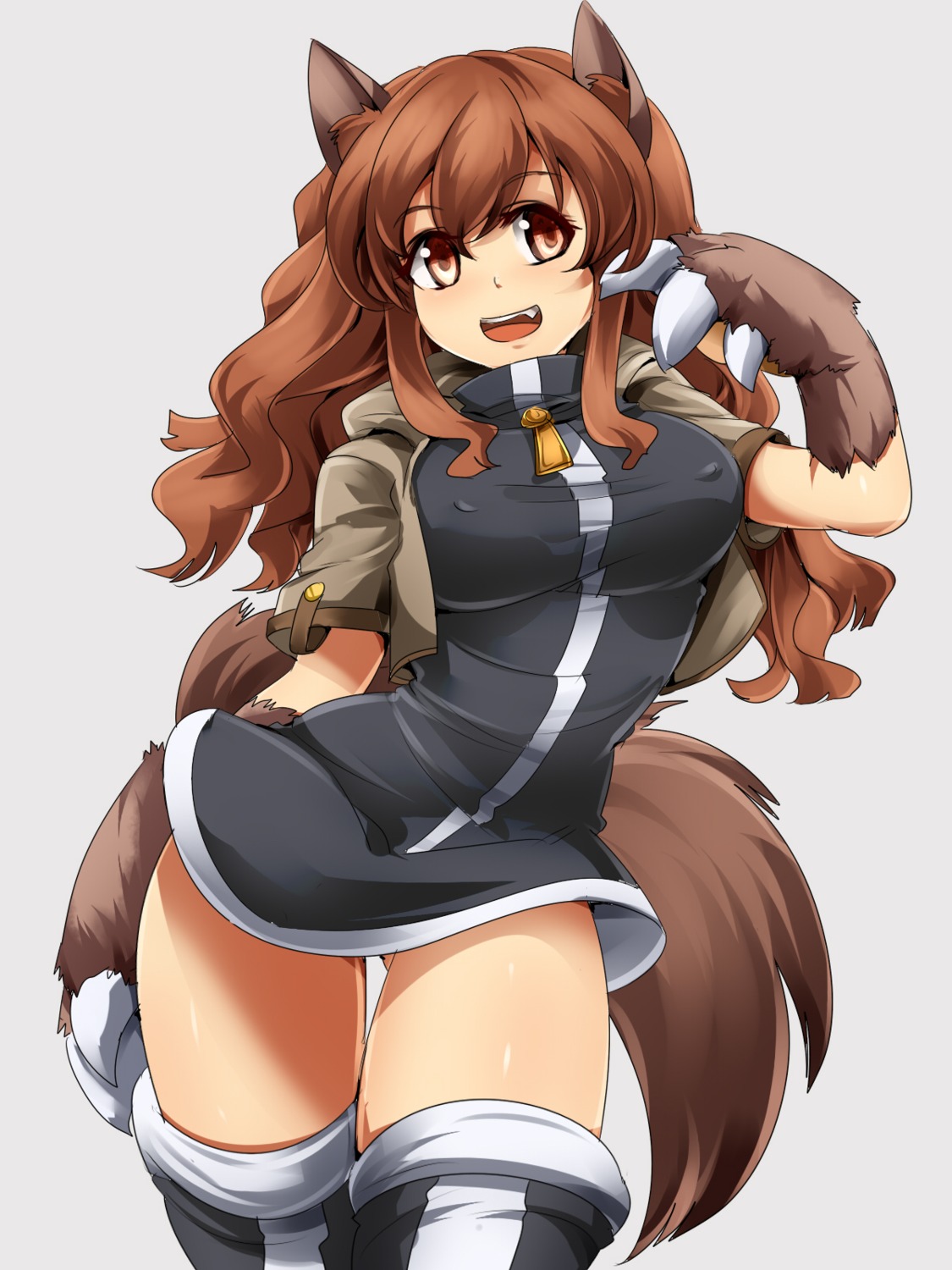 animal_ears erect_nipples tail thighhighs umakatsuhai