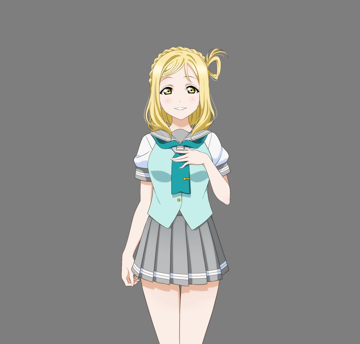 love_live!_sunshine!! ohara_mari seifuku tagme transparent_png