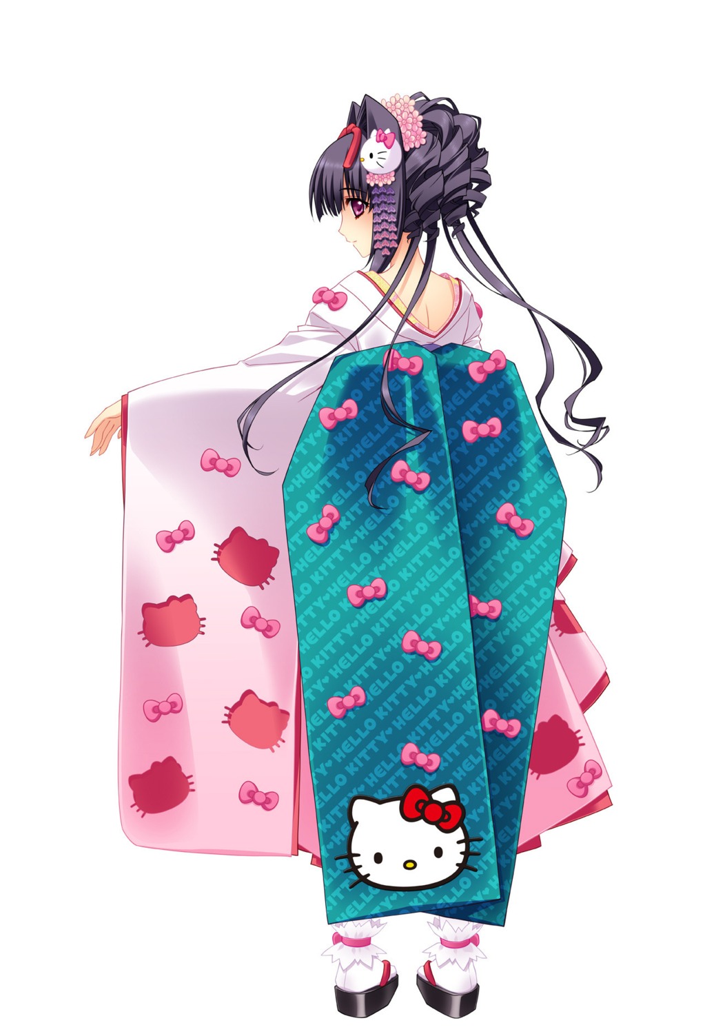 carnelian hello_kitty kimono miyabi_sakuya