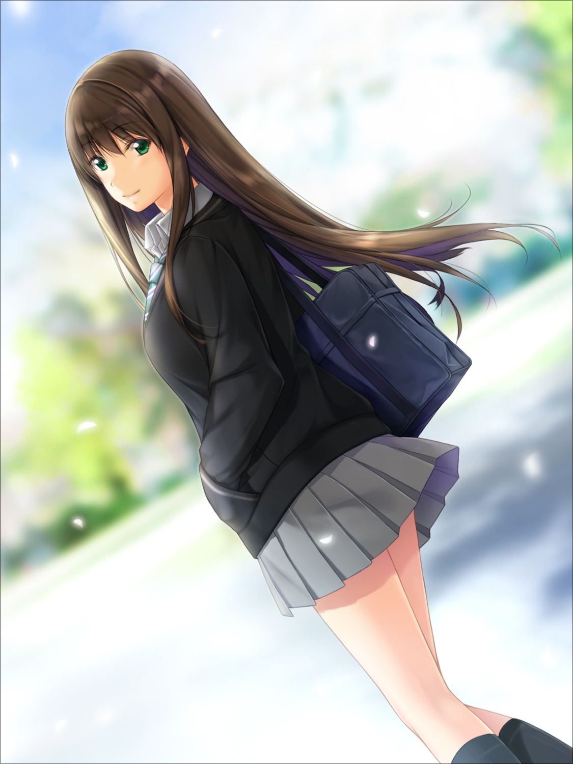 nayuta69 seifuku shibuya_rin sweater the_idolm@ster the_idolm@ster_cinderella_girls