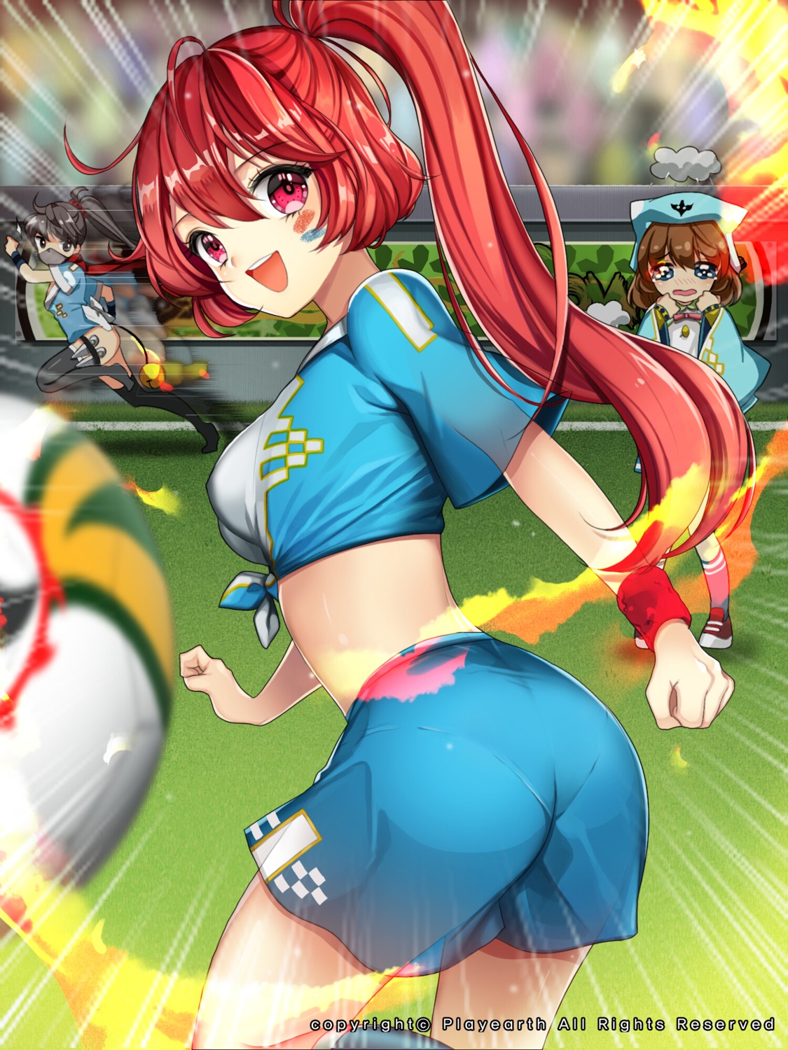 ass erect_nipples kaizin_rumble pantsu primcoco repult see_through soccer thighhighs