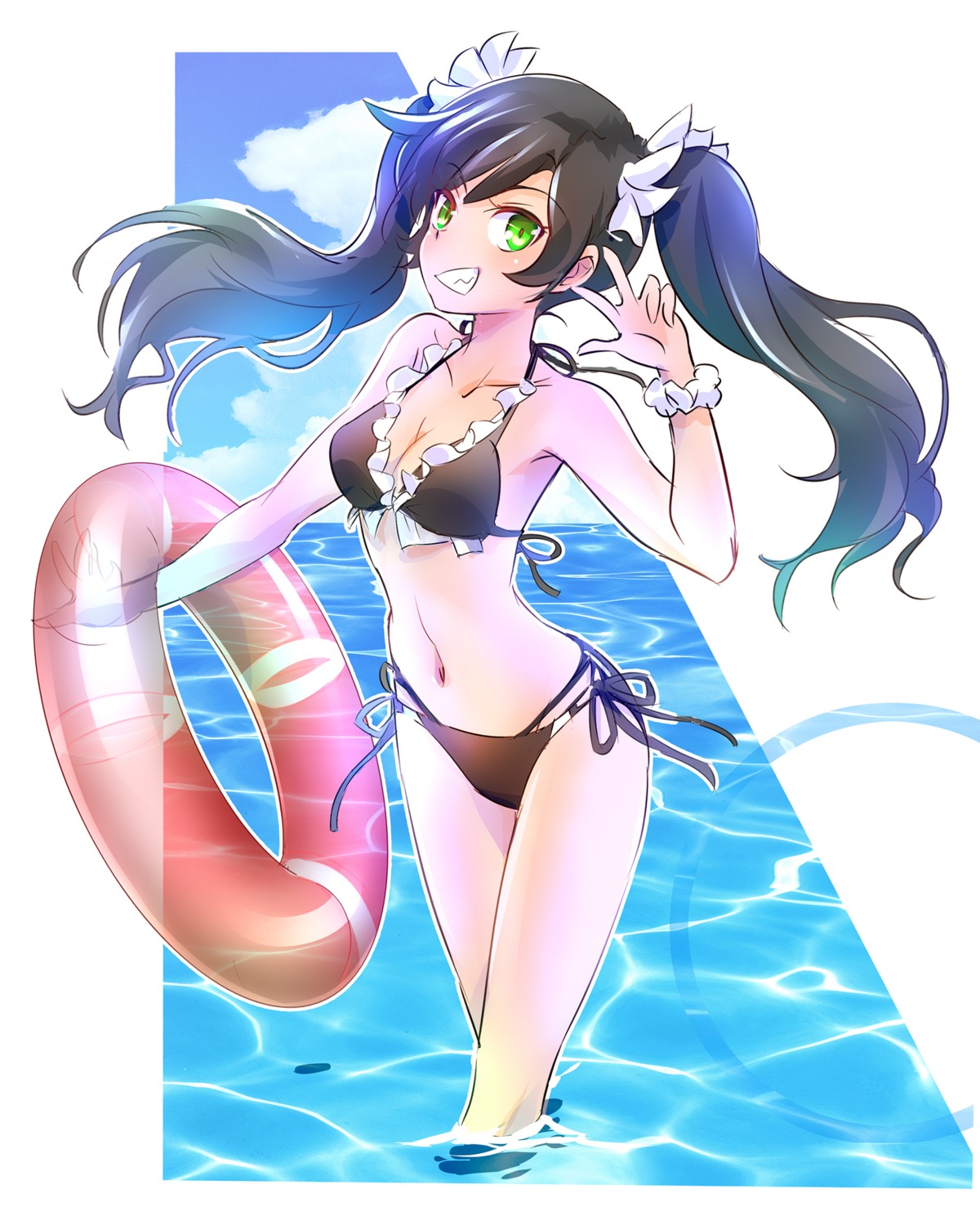 bikini cleavage iesupa rwby swimsuits wet