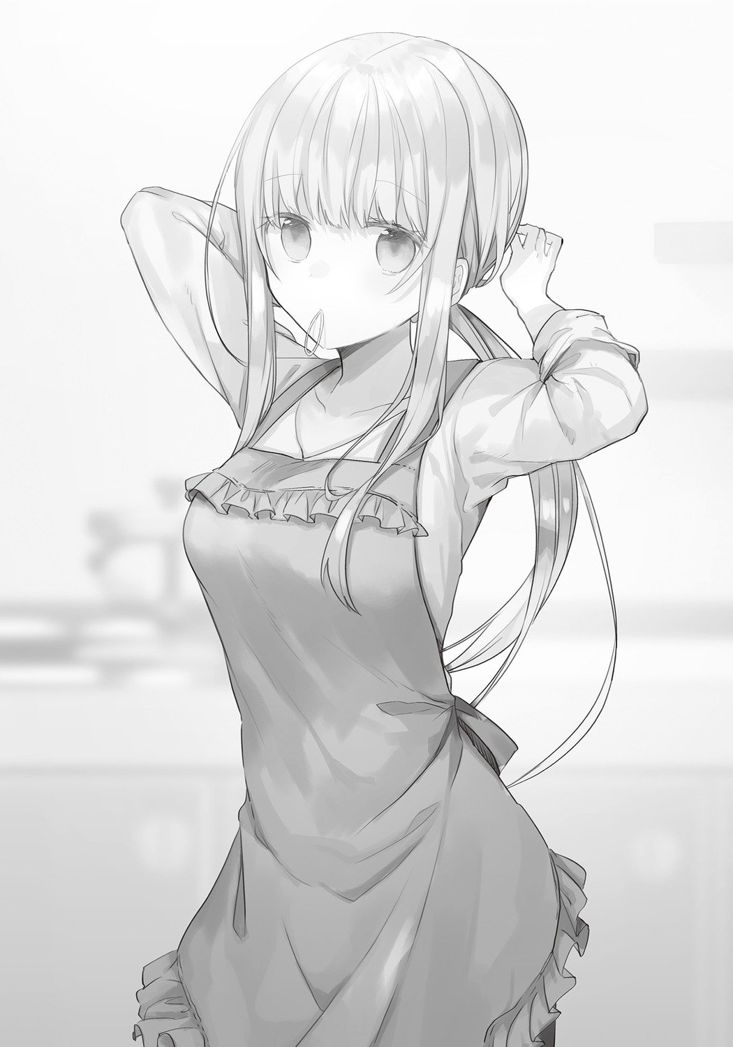 kazutake_hazano monochrome otonari_no_tenshi-sama_ni_itsu_no_ma_ni_ka_dame_ningen_ni_sareteita_ken shiina_mahiru