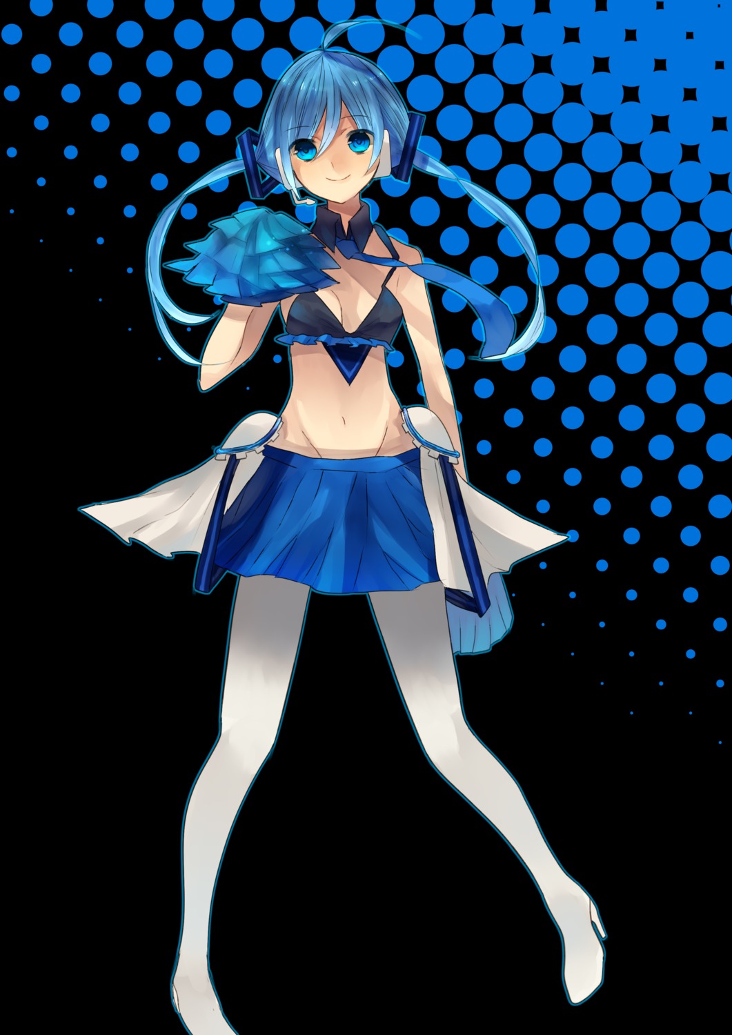 aoki_lapis cheerleader vocaloid yuzuno_asa