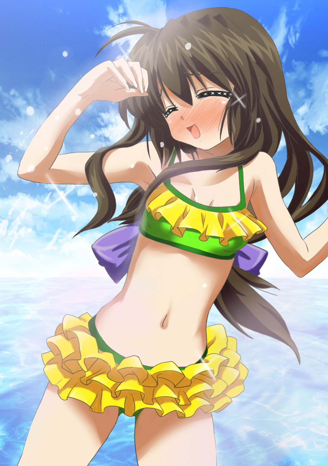 aruru_no_zaki bikini clannad ibuki_fuuko swimsuits tim_tim_machine wet