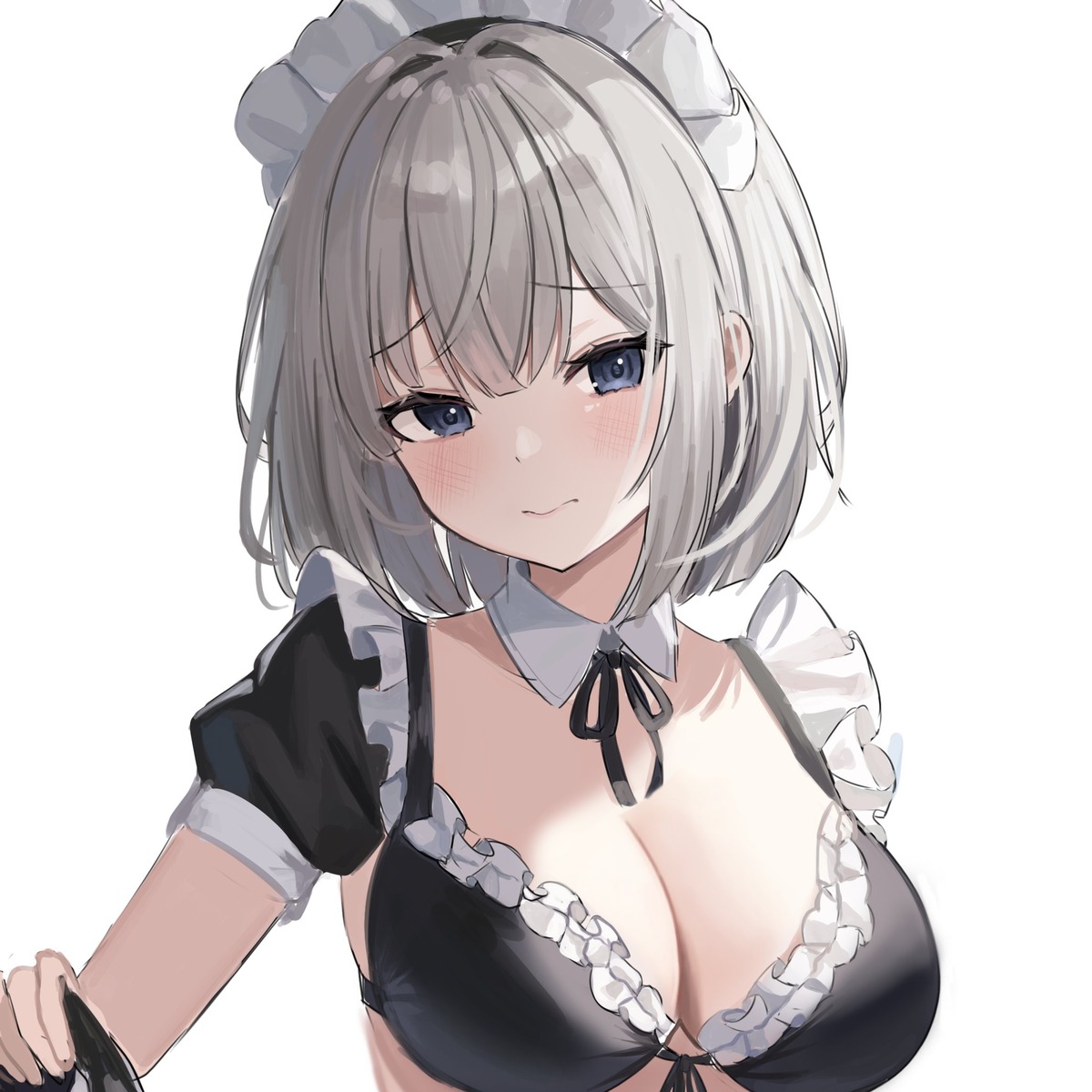 bikini_top maid nannung sketch swimsuits