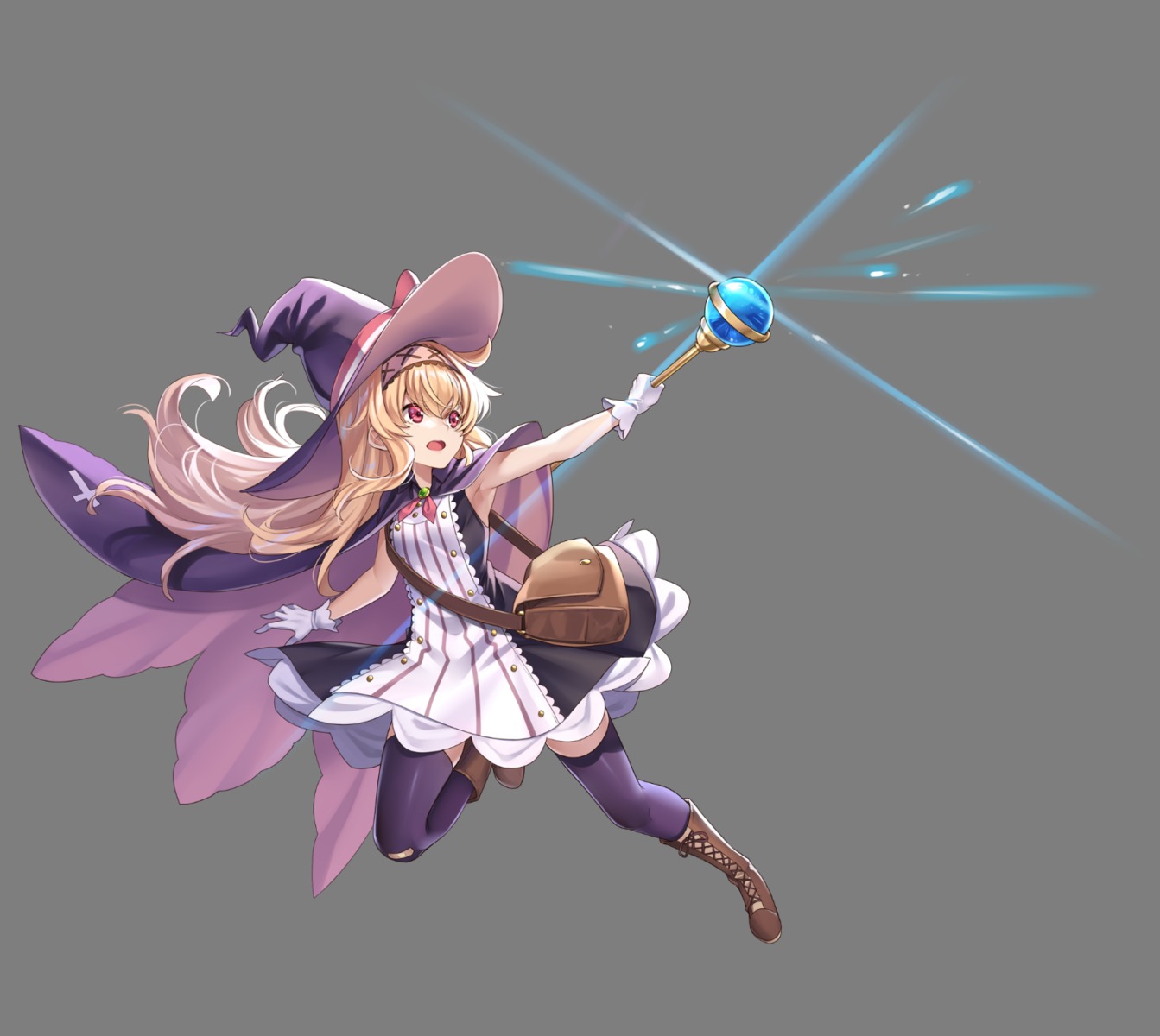 bandaid dress little_witch_nobeta nobeta tagme thighhighs transparent_png weapon witch