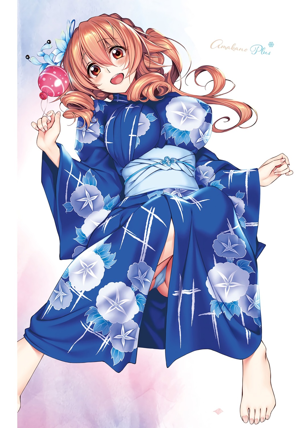 amakano azarashi_soft hoshikawa_koharu kimono piromizu