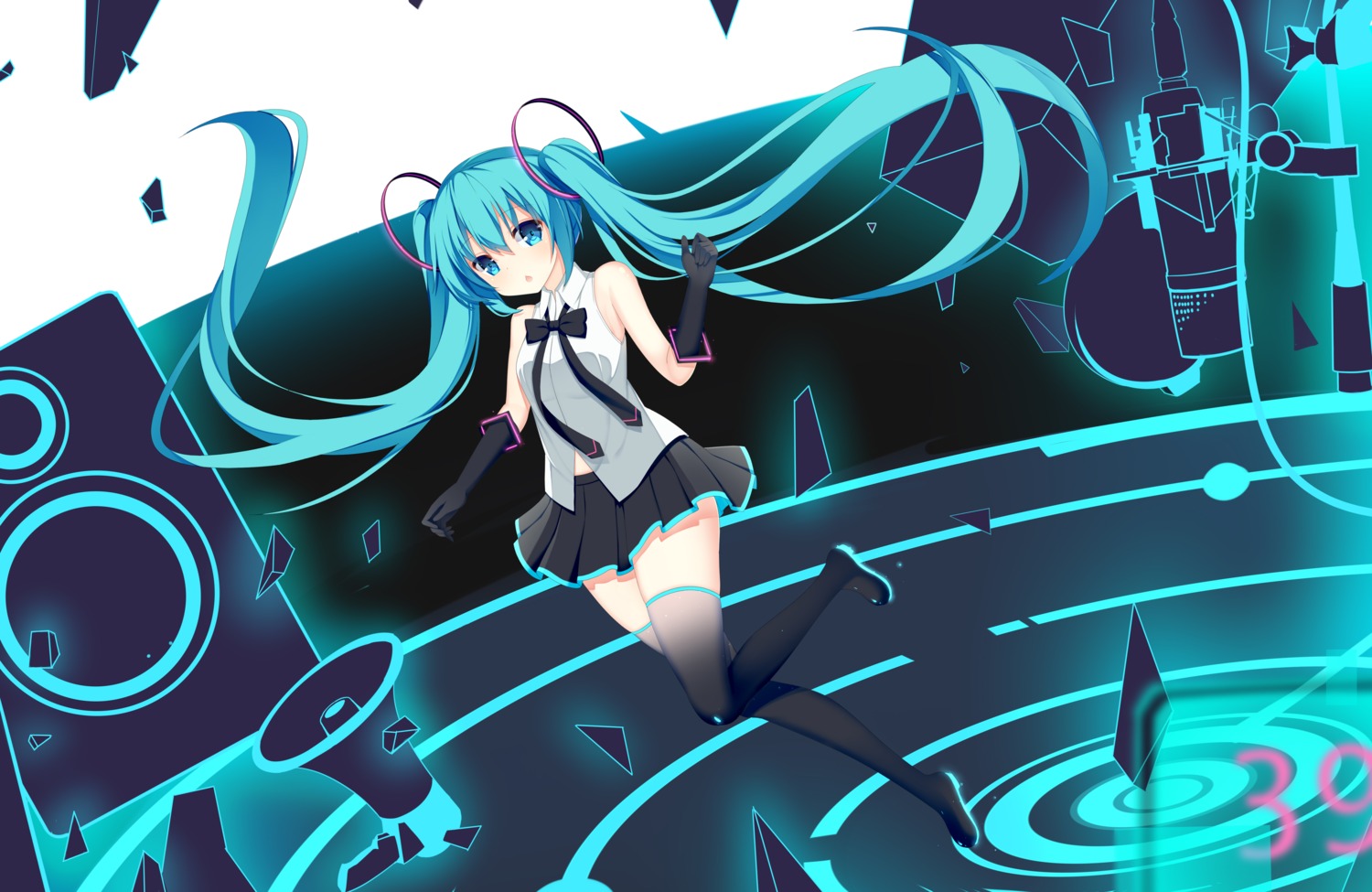 hatsune_miku jyt thighhighs vocaloid