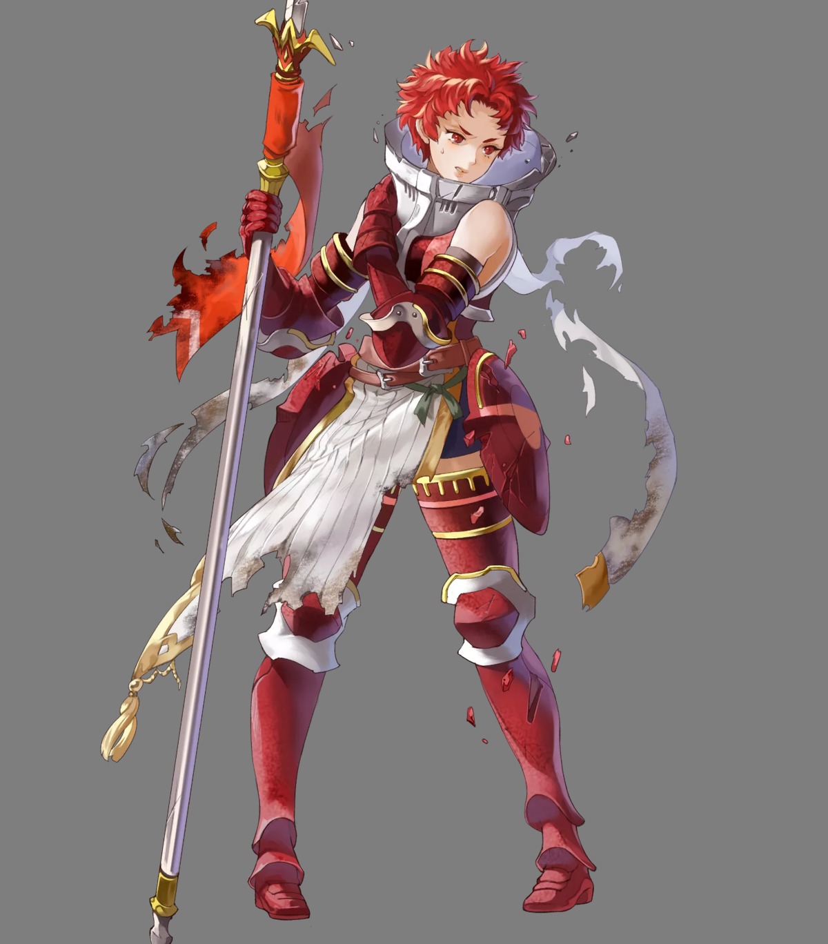 armor fire_emblem fire_emblem_heroes fire_emblem_kakusei heels mayo nintendo soiree thighhighs torn_clothes transparent_png weapon