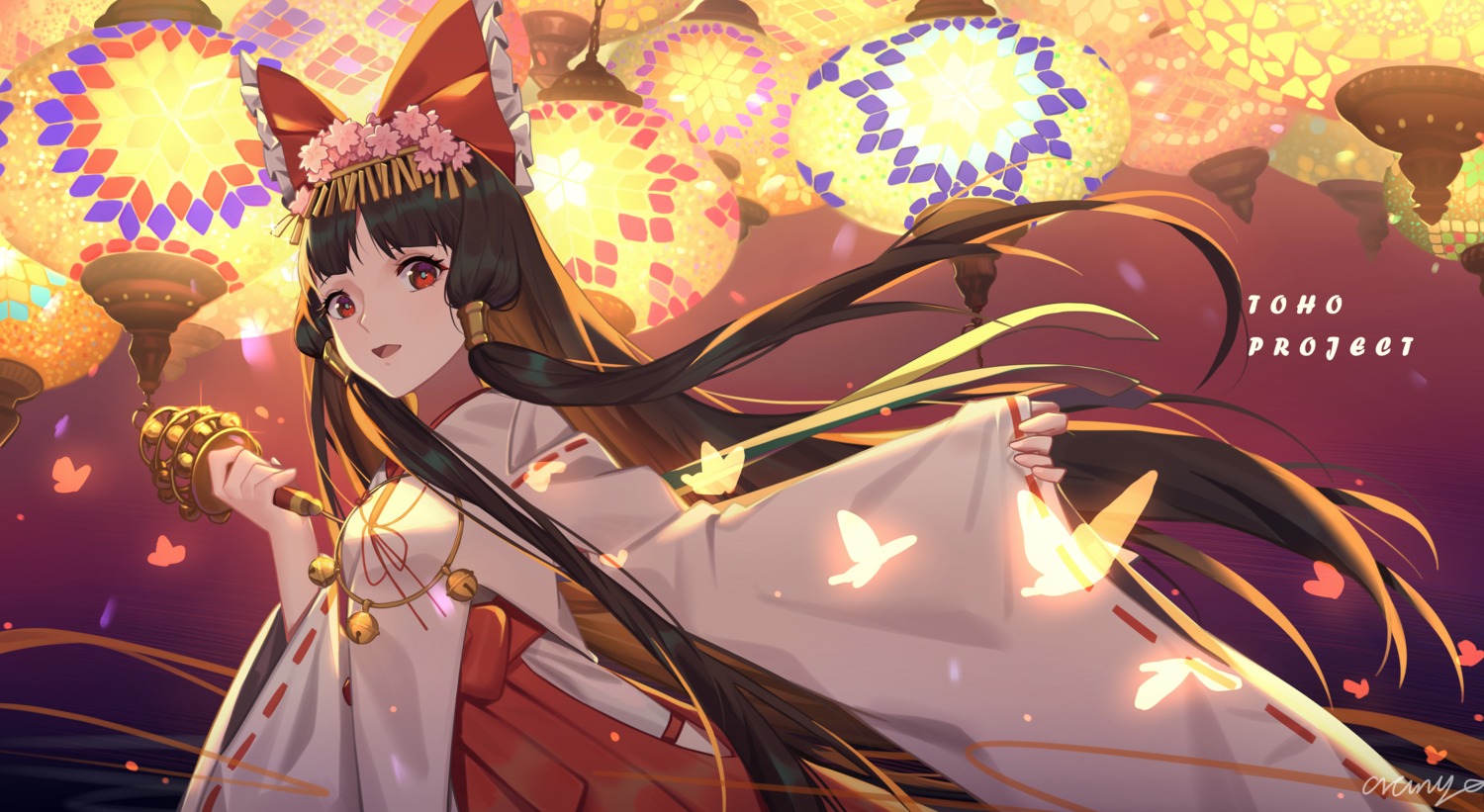 hakurei_reimu touhou xtears_kitsune