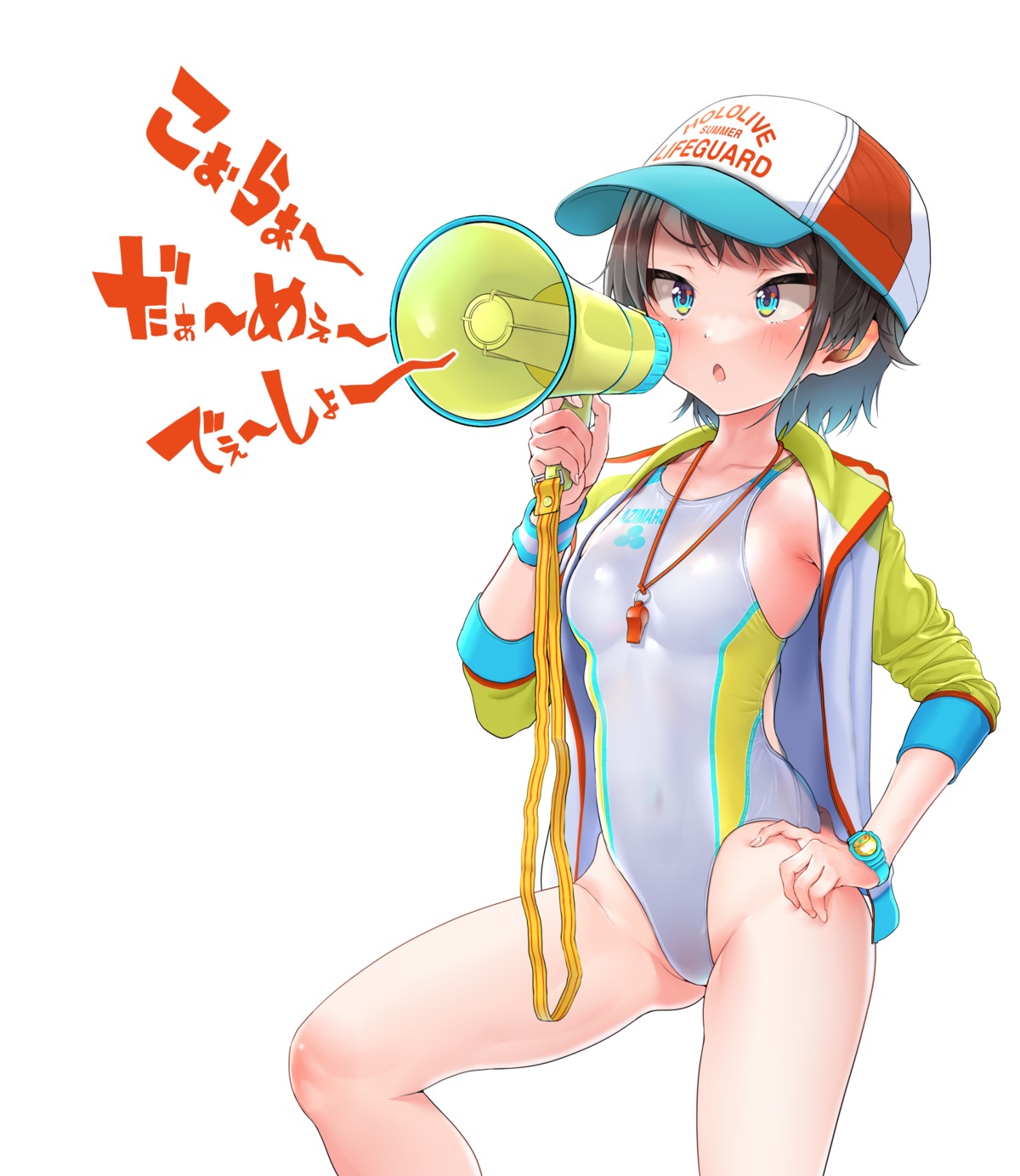 gym_uniform hololive kilesha oozora_subaru swimsuits