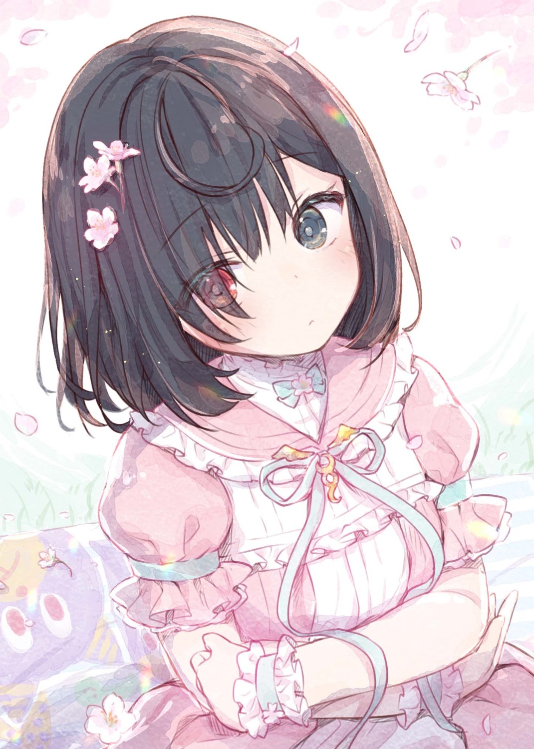 dress heterochromia konomi lolita_fashion