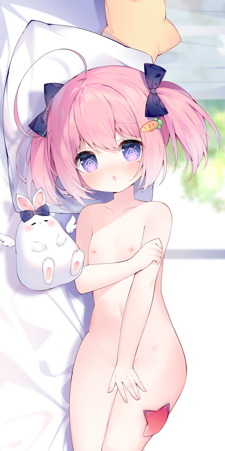 loli naked nipples tsukimi_(xiaohuasan)