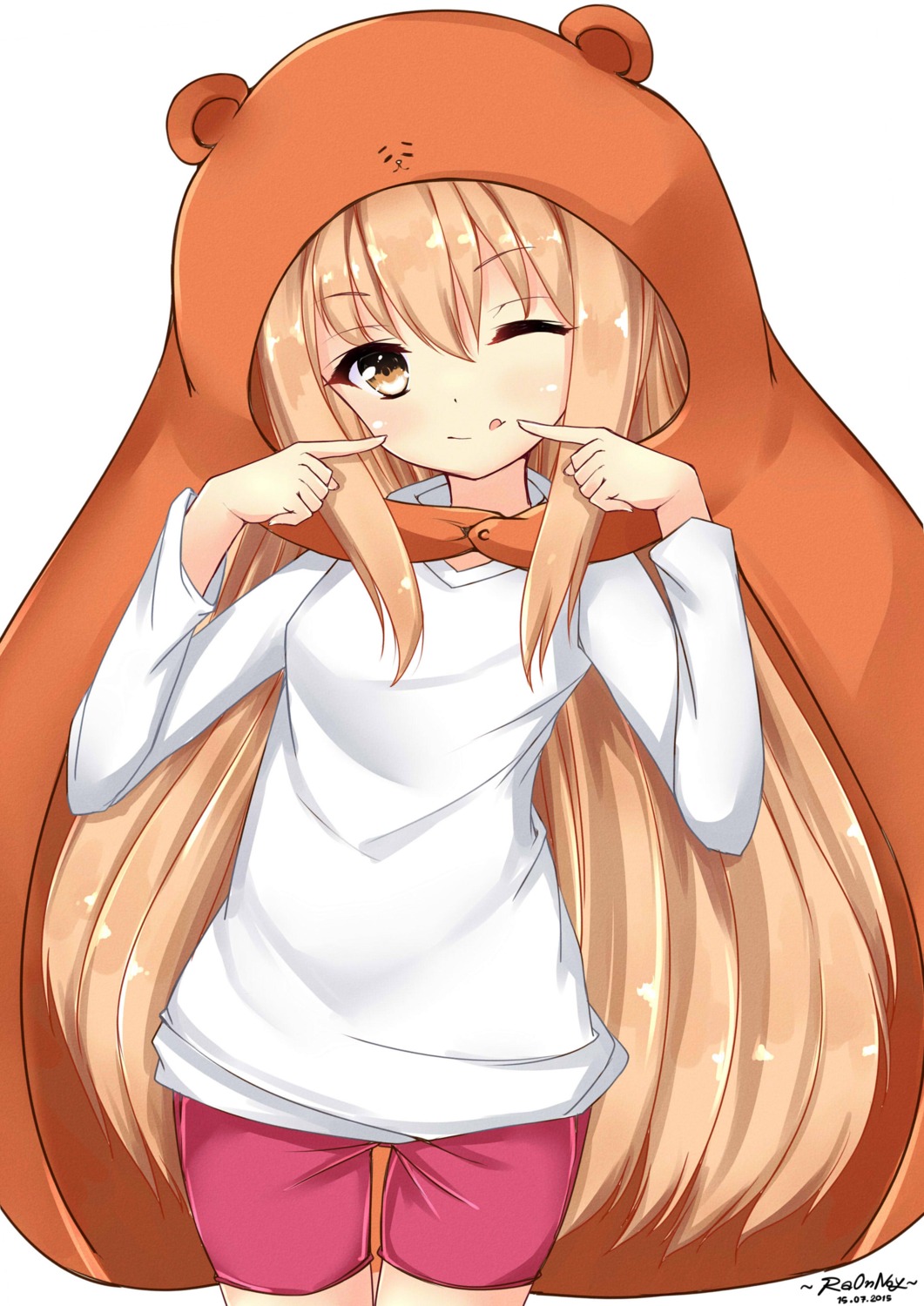 bike_shorts doma_umaru himouto!_umaru-chan raonnoy