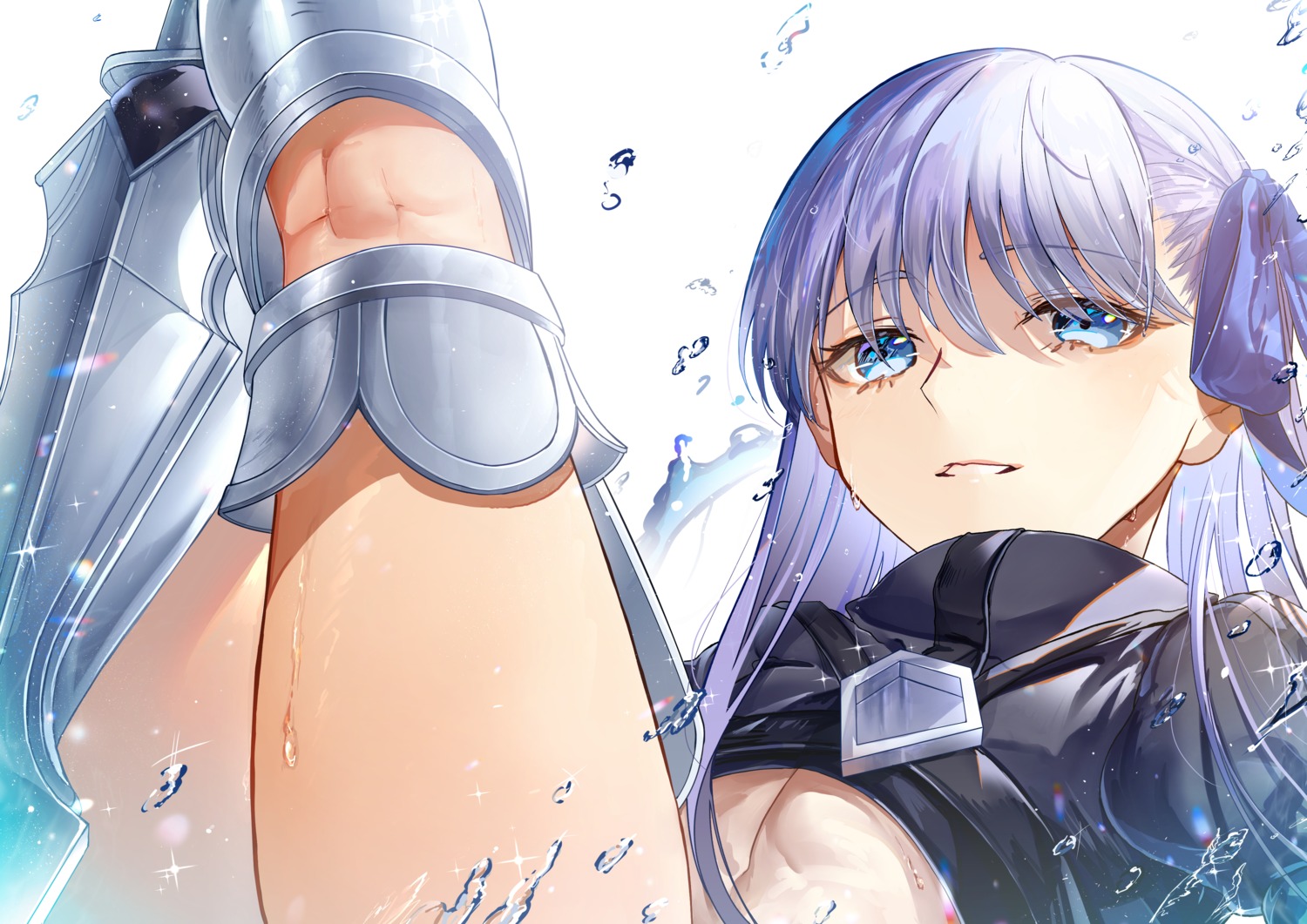 armor fate/extra fate/extra_ccc fate/stay_night meltryllis sanbon_hijiki wet