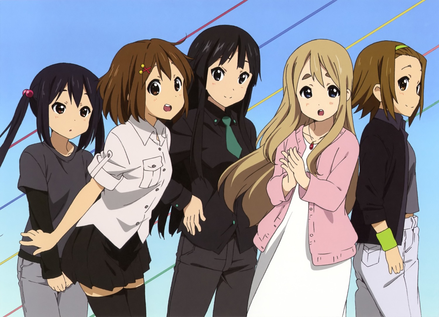 K-On! (Mio Akiyama, Yui Hirasawa, Tsumugi Kotobuki, Azusa Nakano