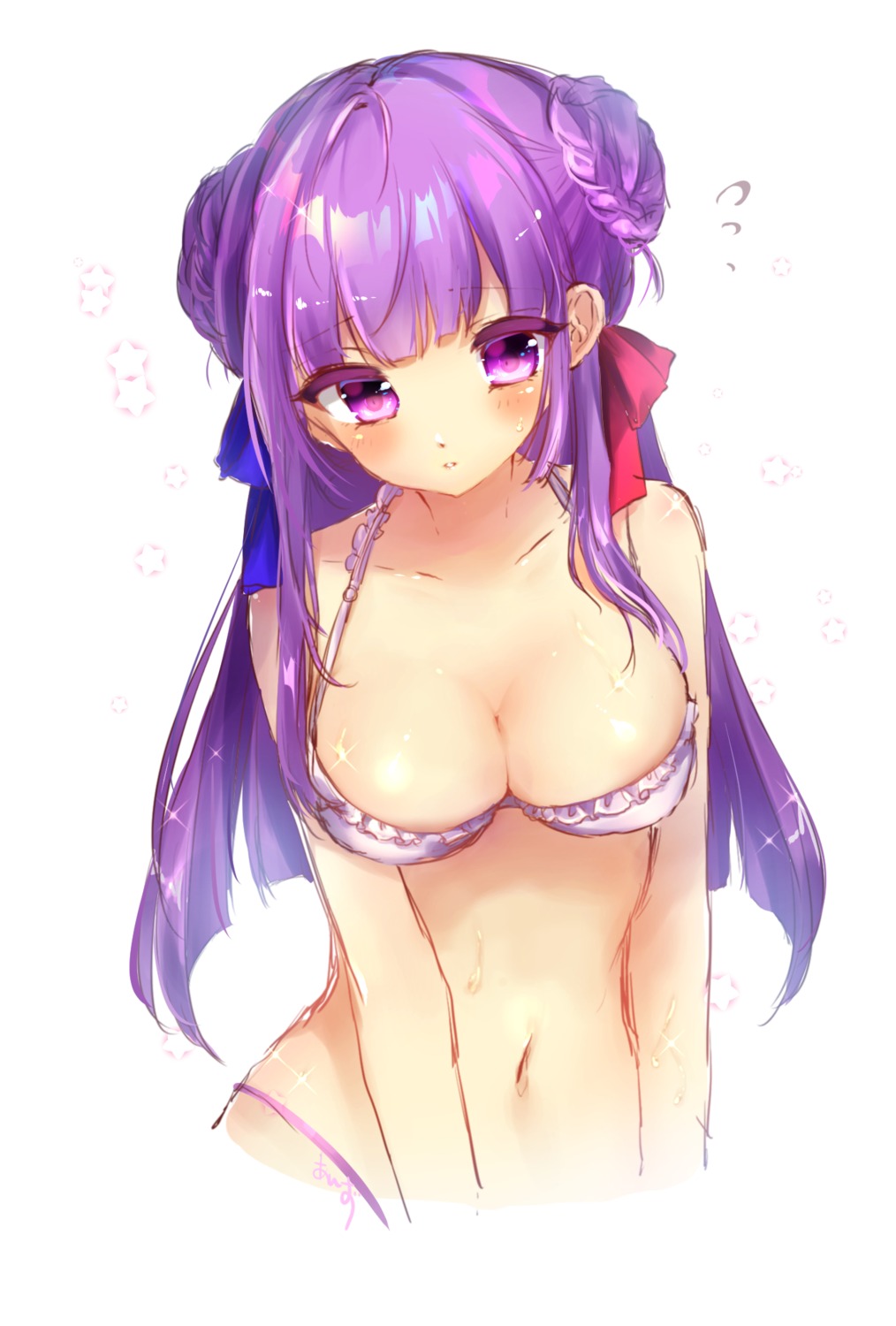 bikini patchouli_knowledge shanghai_bisu swimsuits touhou wet