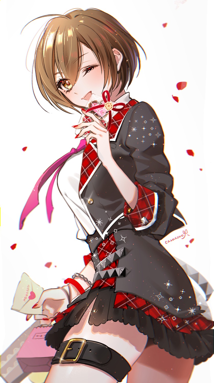 garter karakoro meiko uniform valentine vocaloid
