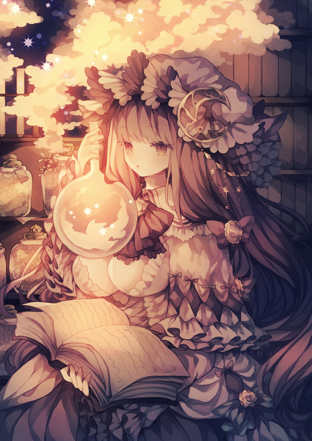 dress patchouli_knowledge touhou wiriam07