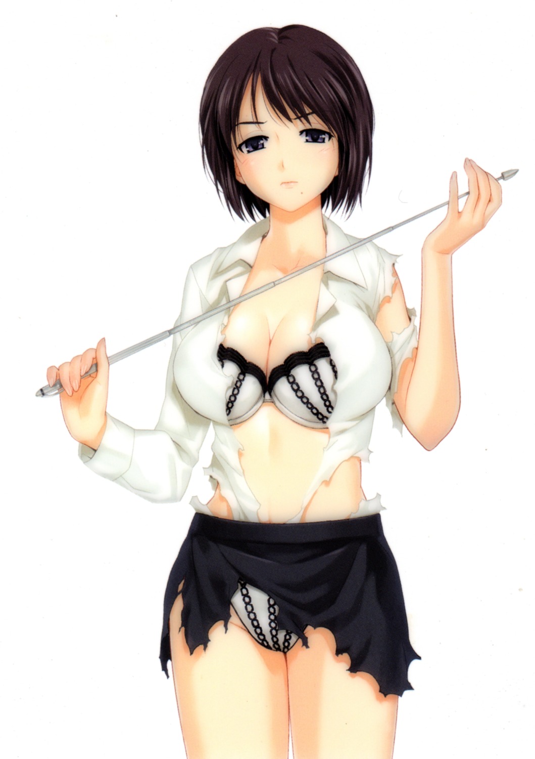 happoubi jin <b>zettai</b> <b>shougeki</b> <b>platonic</b> <b>heart</b> suma azusa bra cleavage lingeri...