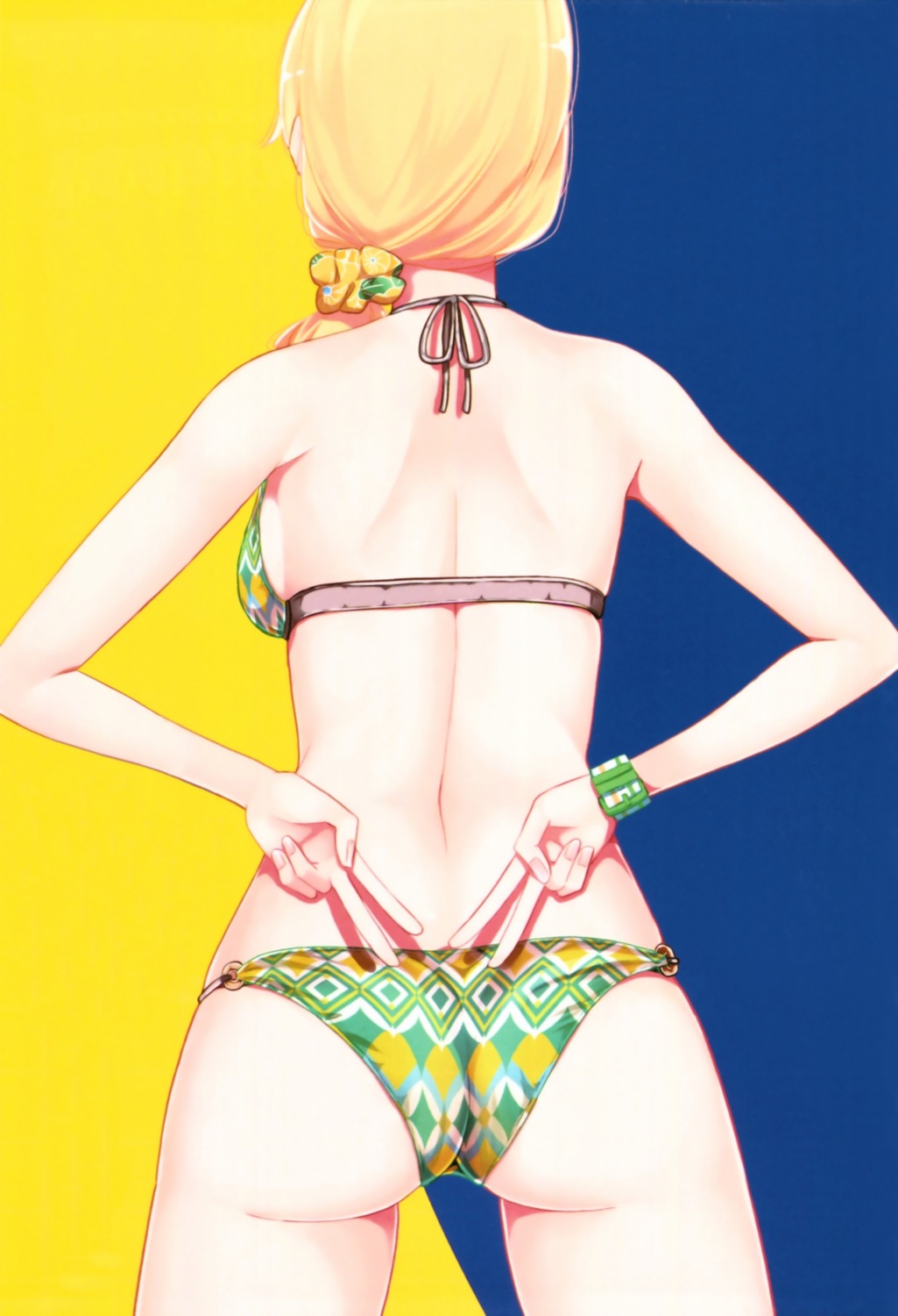 ass bikini harukana_receive nyoi_jizai swimsuits thomas_emiri