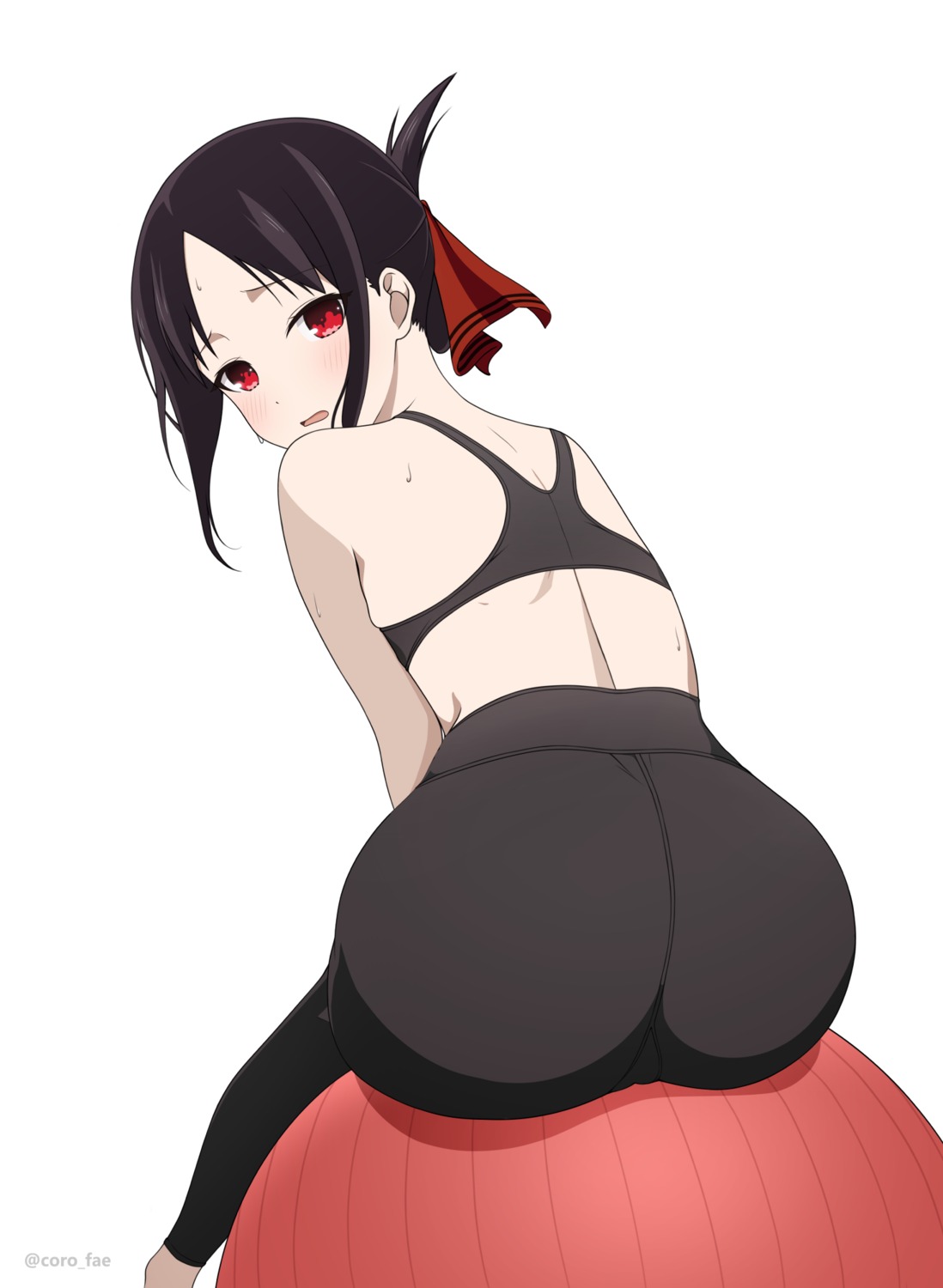 ass bra coro_fae gym_uniform kaguya-sama_wa_kokurasetai_~tensai-tachi_no_renai_zunousen~ shinomiya_kaguya