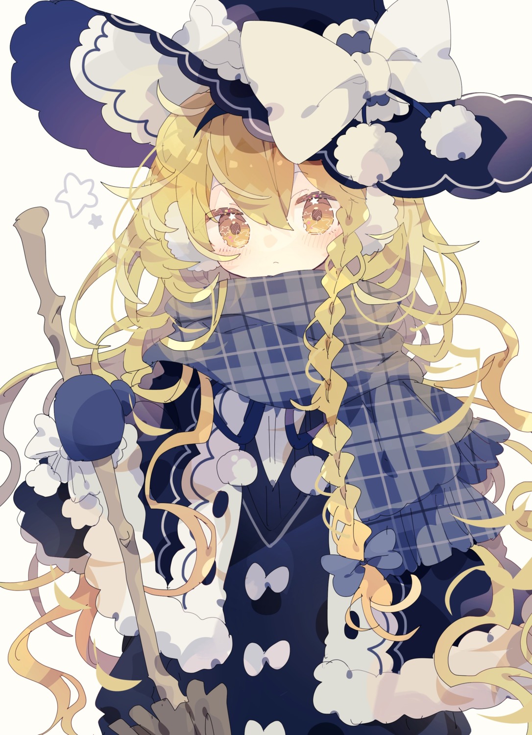 dress kirisame_marisa nikorashika sweater touhou witch