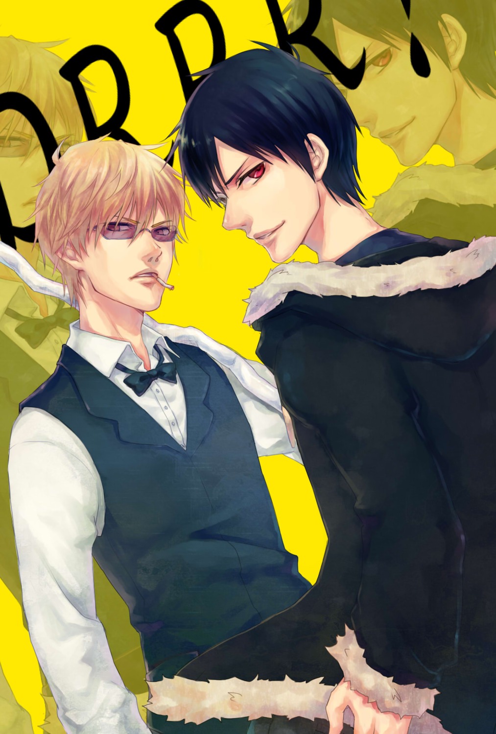 durarara!! heiwajima_shizuo male orihara_izaya