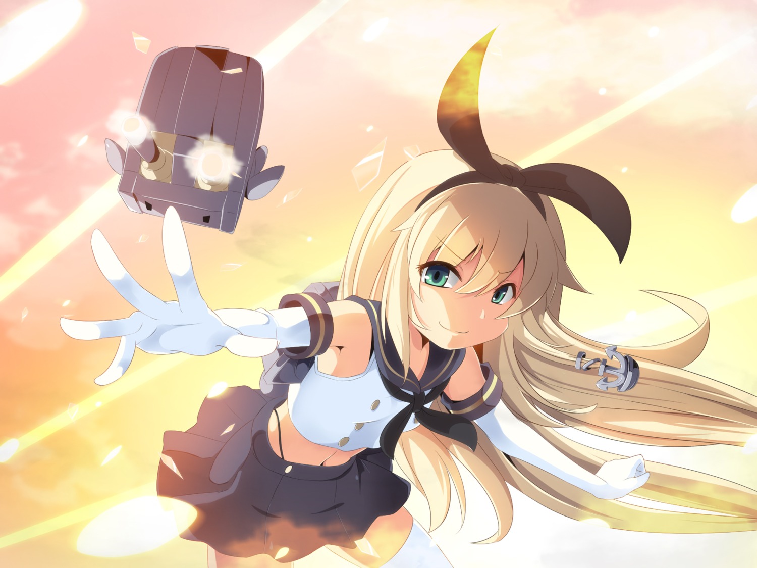 daikangun kantai_collection rensouhou-chan shimakaze_(kancolle)