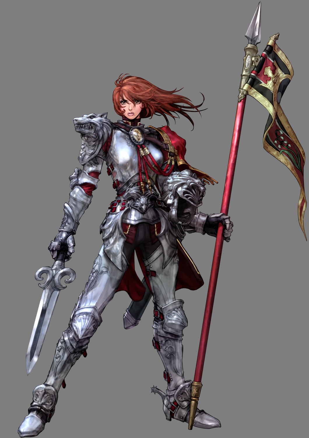 armor hilde kawano_takuji soul_calibur soul_calibur_iv sword transparent_png