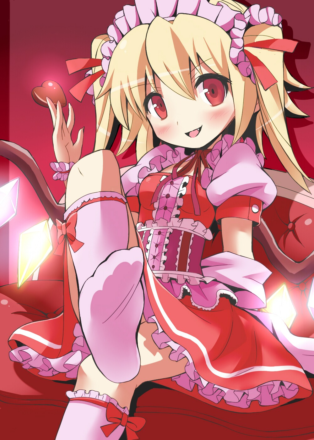 feet flandre_scarlet gibuchoko touhou wings