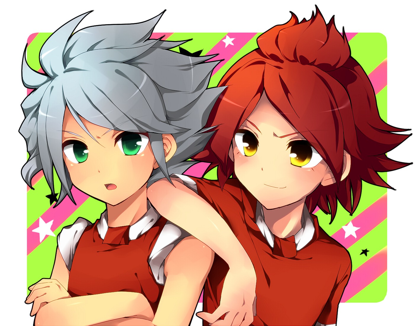 horon inazuma_eleven male nagumo_haruya suzuno_fuusuke