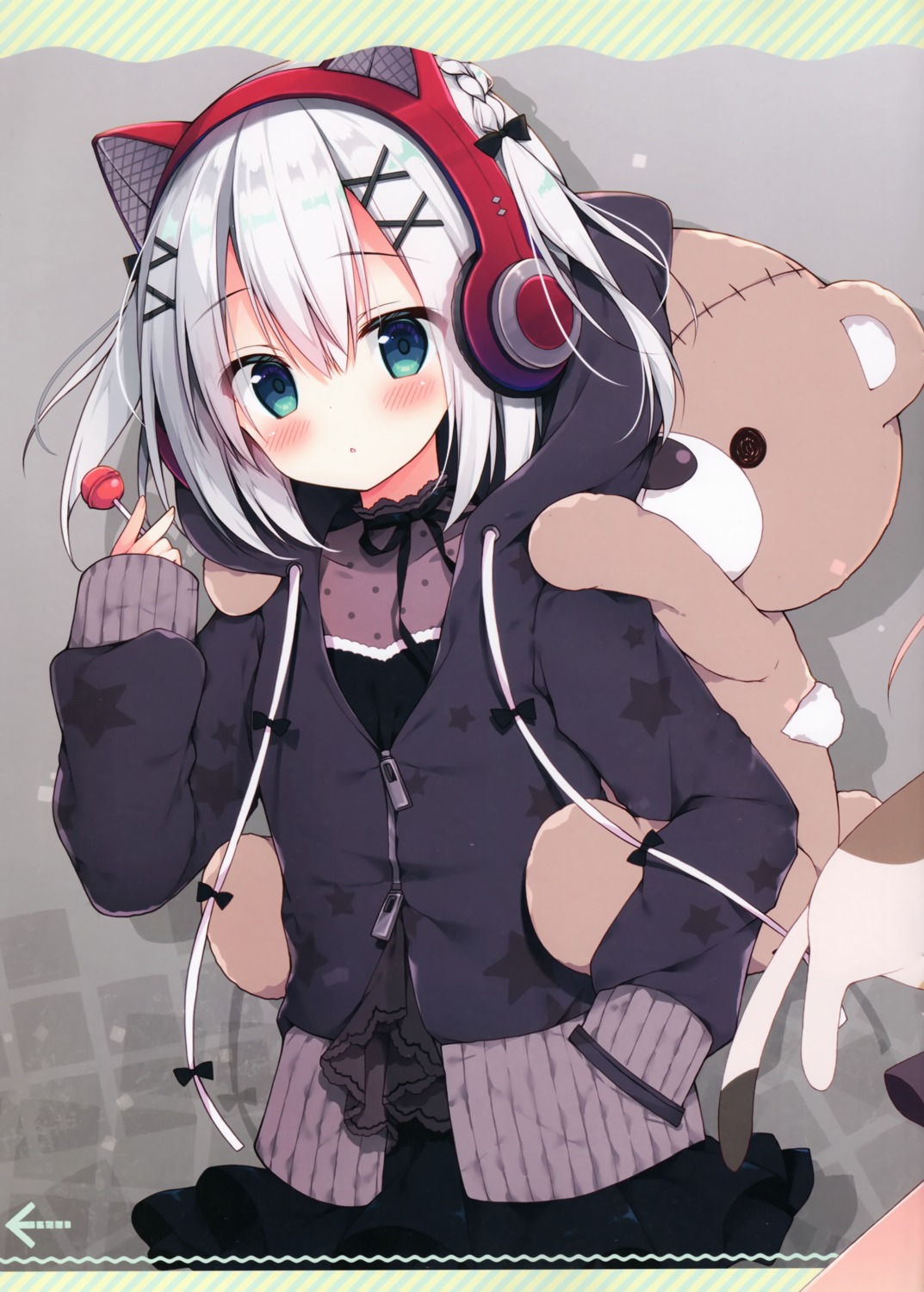 headphones izumi_yuhina lolita_fashion