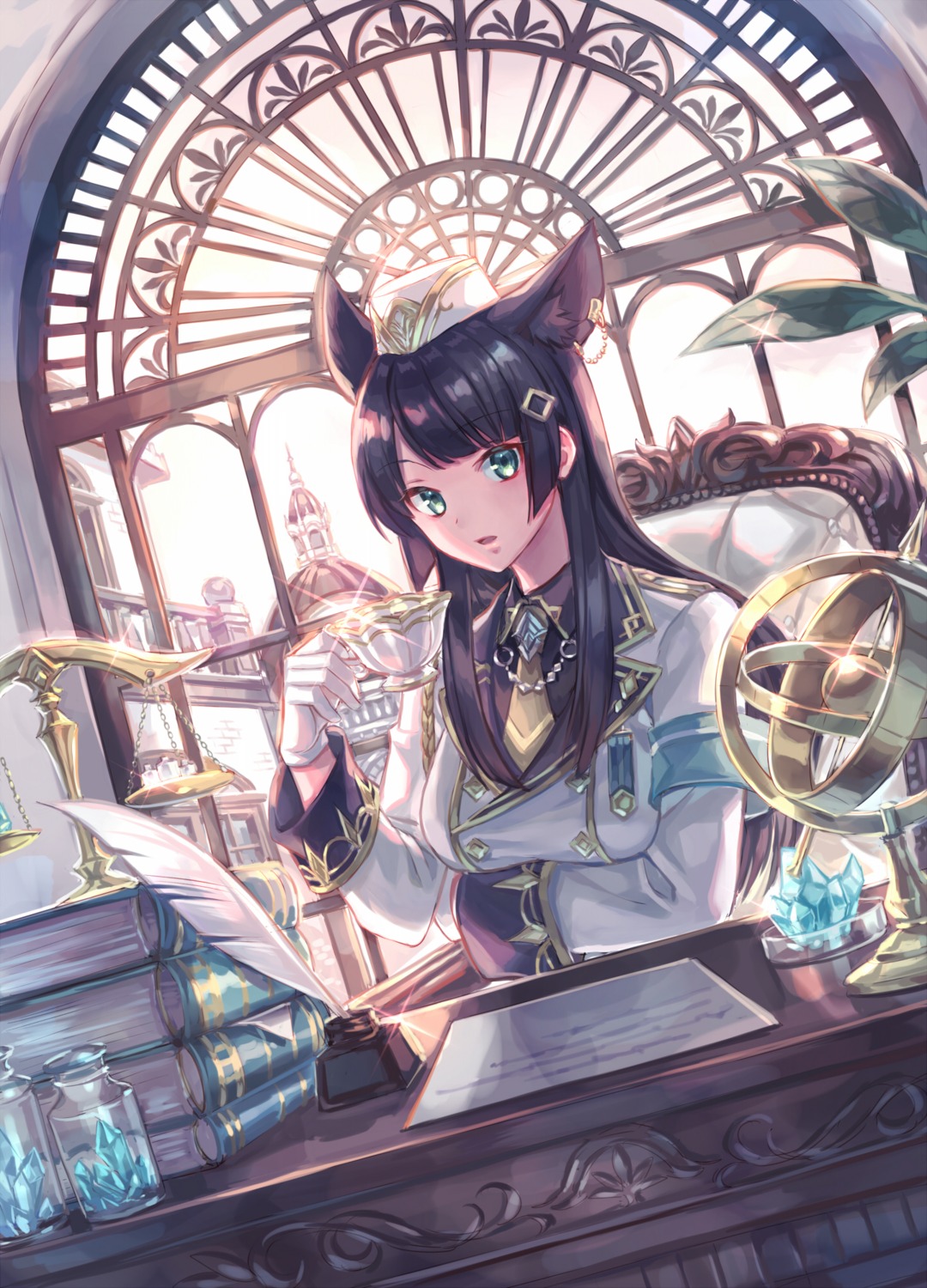 animal_ears uniform zoff_(daria)