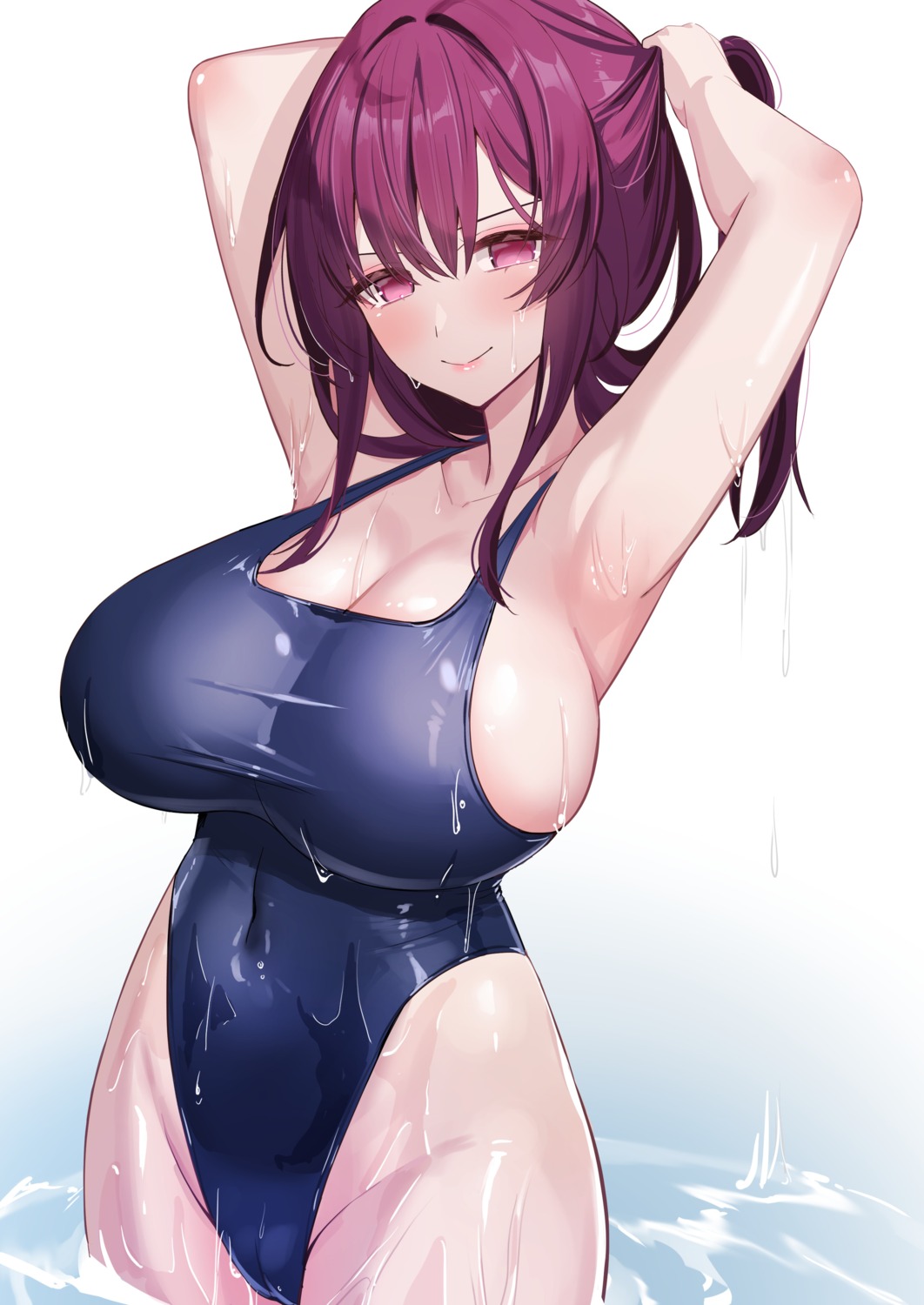 cameltoe honkai:_star_rail kafka_(honkai:_star_rail) marumai swimsuits wet