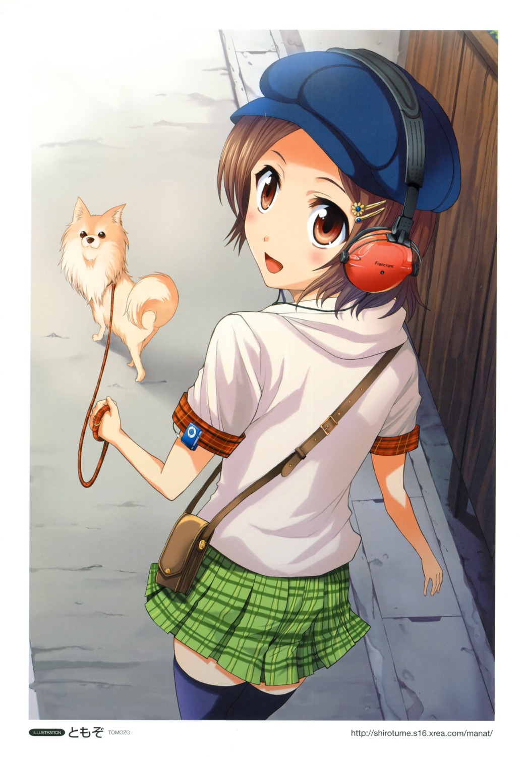 headphones thighhighs tomozo_kaoru