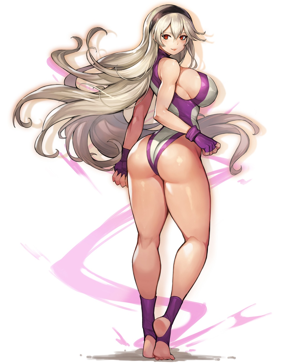 ass corrin_(fire_emblem)_(female) fire_emblem fire_emblem_if gurimjang kamui_(fire_emblem) leotard