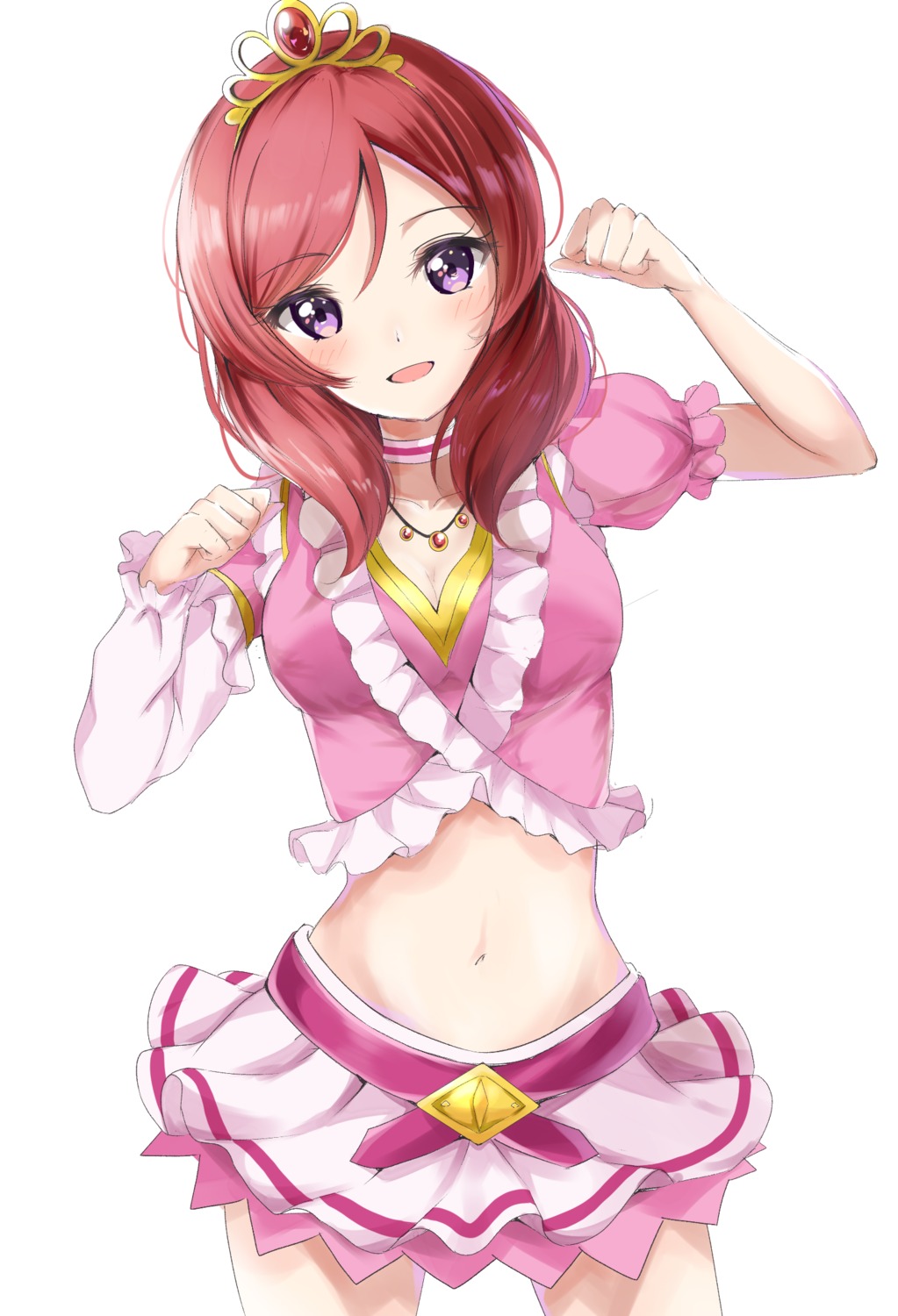 cleavage love_live! love_live!_(series) nishikino_maki sin_(sin52y)